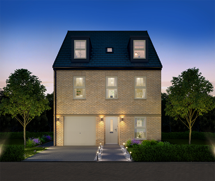 5 Bedroom Homes in Castleford The Palermo at Verve by Strata